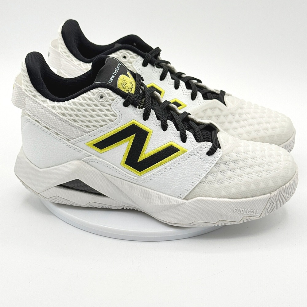 New Balance CG2 Coco Gauff Tennis Shoe / Size 7 Womens / White Black Yellow NEW